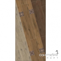 Керамічна декоративна вставка 15х15 Kerama Marazzi Фратте Лаппатована Беж HGDA31TU0031L