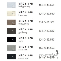 Керамічна кухонна мийка Franke Mythos MRK 611-78 колір на вибір