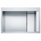 Кухонная мойка Franke Crystal Line CLV 210 127.0306.381 нерж.сталь/белое стекло