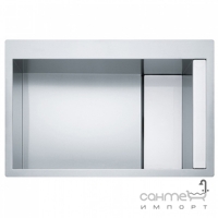Кухонная мойка Franke Crystal Line CLV 210 127.0306.381 нерж.сталь/белое стекло