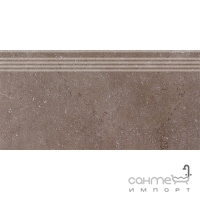 Ступень 30х60 Kerama Marazzi Дайсен Обрезная Коричневая SG211400R\GR