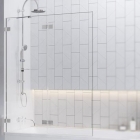 Шторка для ванны Radaway Euphoria PND 110 10008110-01-01L хром/прозрачное стекло, левосторонняя