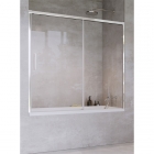 Шторка для ванны Radaway Idea PN DWJ 140 10003140-01-01R хром/прозрачное стекло, правосторонняя