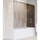 Шторка для ванны Radaway Idea PN DWJ+S 140 10042140-01-01R хром/прозрачное стекло, правосторонняя