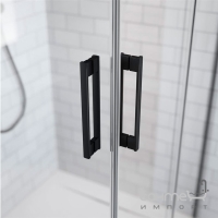 Шторка для ванны Radaway Idea Black PN DWD 160 10004160-54-01 черный/прозрачное стекло