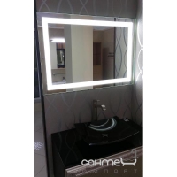 Прямокутне дзеркало з LED підсвічуванням Liberta Boca 800x1000