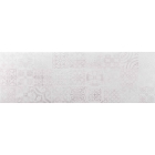Настенная плитка, декорированная 30X90 EcoCeramic Newton Rect. Hidra White Светло-Серая