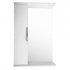 Зеркальный шкафчик с LED-подсветкой левосторонний Николь ВР VR-Z04-50 белый