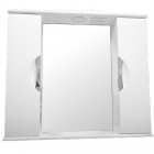 Зеркальный шкафчик с LED-подсветкой Николь ВР VR-Z11-70 белый