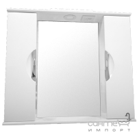 Зеркальный шкафчик с LED-подсветкой Николь ВР VR-Z11-70 белый