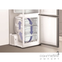 Двухкамерный холодильник с нижней морозилкой Liebherr CNef 4313 (A++) нержавеющая сталь