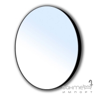 Зеркало круглое Volle 60х60 16-06-905 на стальной раме чёрного цвета