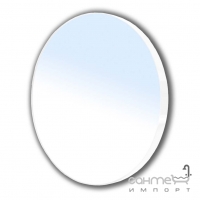 Дзеркало кругле Volle 60х60 16-06-916 на сталевій рамі білого кольору