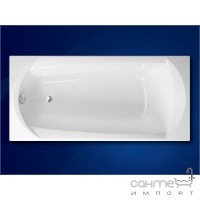 Прямоугольная акриловая ванна Vagnerplast Ebony 160 VPBA160EBO2X-04/NO