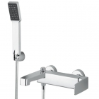 Змішувач для ванни з душовим гарнітуром M&Z New Geometry NGM00500 CHR хром