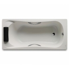 Ванна акрилова Roca Becool 180x80 A248015001 біла + ручки + підголівник + ніжки