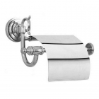 Держатель для туалетной бумаги с крышкой Kugu Versace 211C хром