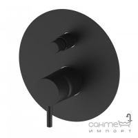 Змішувач для ванни прихованого монтажу Devit Art 1502X140B чорний