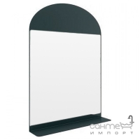 Зеркало с полочкой Devit Art 00501B черный металл