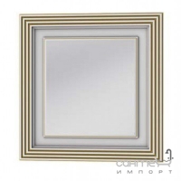 Зеркало Botticelli Treviso ТM-80 белое, патина золото