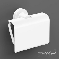 Тримач для туалетного паперу з кришкою Sonia Tecno Project 166169 білий