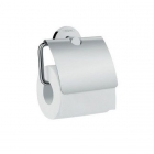 Тримач для туалетного паперу з кришкою Hansgrohe Logis Universal 41723000 хром