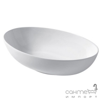 Раковина на стільницю Disegno Ceramica Slim SL060OV001 біла