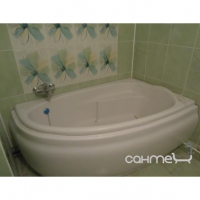 Акриловая ванна Cersanit Joanna 140x90 левосторонняя с ножками