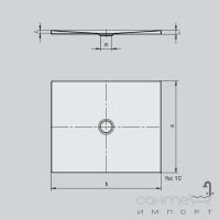 Прямокутний душовий піддон Kaldewei Scona 120x80 917 (4917. 0001. 0001) білий