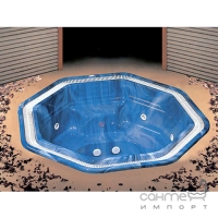 Спа-басейн з переливом Aquazzi Octagon ComSPA-02 восьмикутний