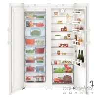 Комбинированный холодильник Side-by-Side Liebherr SBS 7242 Comfort NoFrost (А++) белый (SK 4260 + SGN 3036)