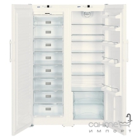 Комбінований холодильник Side-by-Side Liebherr SBS 7212 Comfort NoFrost (А+) білий (SK 4240 + SGN 3063)
