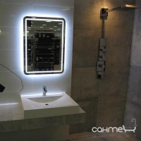 Зеркало для ванной комнаты с LED подсветкой Liberta Vita 1000x800