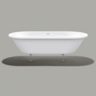 Овальная ванна Knief Aqua Plus Form Fit 0400087 round overflow белая