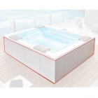Комплект панелей из композита для отдельностоящих гидромассажных ванн Treesse V202PV белый