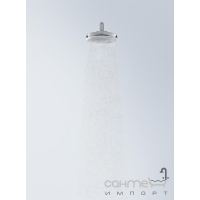 Верхній душ (робочий тиск 0.2 bar) Hansgrohe Crometta 160 1jet 26576x00 хром та білий/хром
