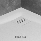Решетка для душевого поддона Radaway HKA-04 белая