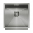 Кухонна мийка AquaSanita DERA DER100X-T нержавіюча сталь, графіт (PVD)