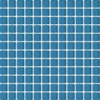 Мозаика стеклянная 29.8x29.8 Paradyz Universal Glass Mosaic Azzurro Синяя