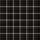 Мозаика стеклянная 29.8x29.8 Paradyz Universal Glass Mosaic (Cube 4,8x4,8) Nero Черная
