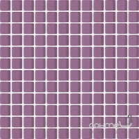 Мозаика стеклянная 29.8x29.8 Paradyz Universal Glass Mosaic Wrzos Сиреневая