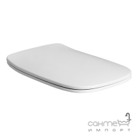 Сидіння для унітазу softclose Axa White Jam AF3301 біле