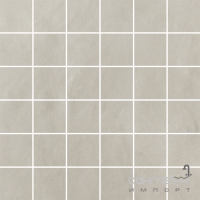 Мозаика 29,8x29,8 Paradyz Tigua Bianco Mozaika Cieta (4,8x4,8) Mat. Светло-Серая