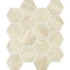 Мозаїка із шестикутників 22х25,5 Paradyz Sunlight Stone Mozaika Prasowana Hexagon Beige Бежева