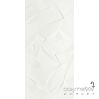 Настенная плитка со структурным рисунком 30х60 Paradyz Synergy Sciana B Struktura Bianco Белая