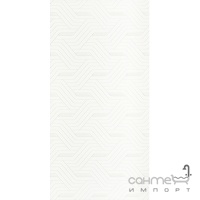 Плитка настінна, декор 30х60 Paradyz Synergy Inserto Bianco Біла