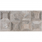 Настенная керамогранитная плитка с рельефом 30,3x61,3 Pamesa At. Monsoon Rlv Opalo Серая