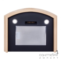 Кухонная вытяжка Perfelli Campanelle K 6622 C BL 1000 COUNTRY LED черная