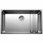 Гранитная кухонная мойка Blanco Etagon 700-IF 524272 зеркальная полировка InFino