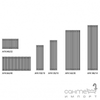 Дизайн-радиатор Instal Projekt Afro AFR-060/48 белый